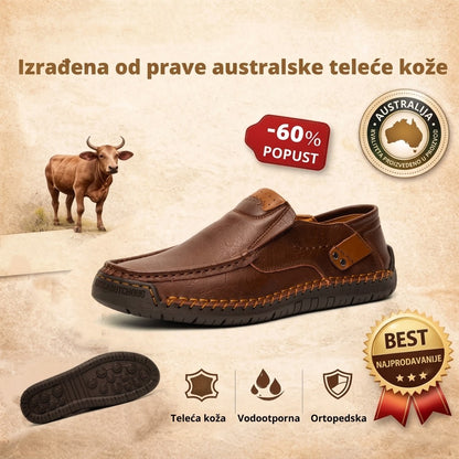 🔥 70% popusta – Ne propustite | Odabrana obuća od teleće kože – ortopedske cipele – 👞 – izdržljive, protuklizne i vodootporne | potpora svodu stopala, ublažavanje boli, unisex