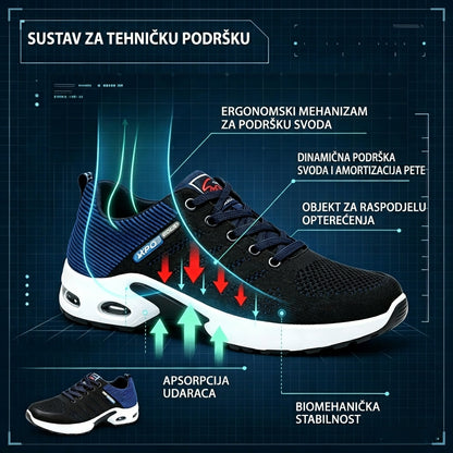 【⏰60% popusta danas! Ne propustite!】 WHITENTO®Ergonomski dizajnirane ortopedske cipele za hodanje koje apsorbiraju udarce✅️Zdrave ortopedske cipele posebno dizajnirane za europske muškarce.