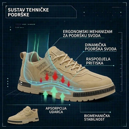 【⏰70% popusta danas! Ne propustite!】WHITENTO®Ergonomski dizajnirane ortopedske cipele za hodanje koje apsorbiraju udarce✅️Zdrave ortopedske cipele posebno dizajnirane za europske muškarce.