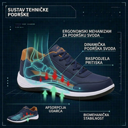 【⏰60% popusta danas! Ne propustite!】Ergonomski dizajnirane ortopedske cipele za hodanje koje apsorbiraju udarce✅️Zdrave ortopedske cipele posebno dizajnirane za europske muškarce.