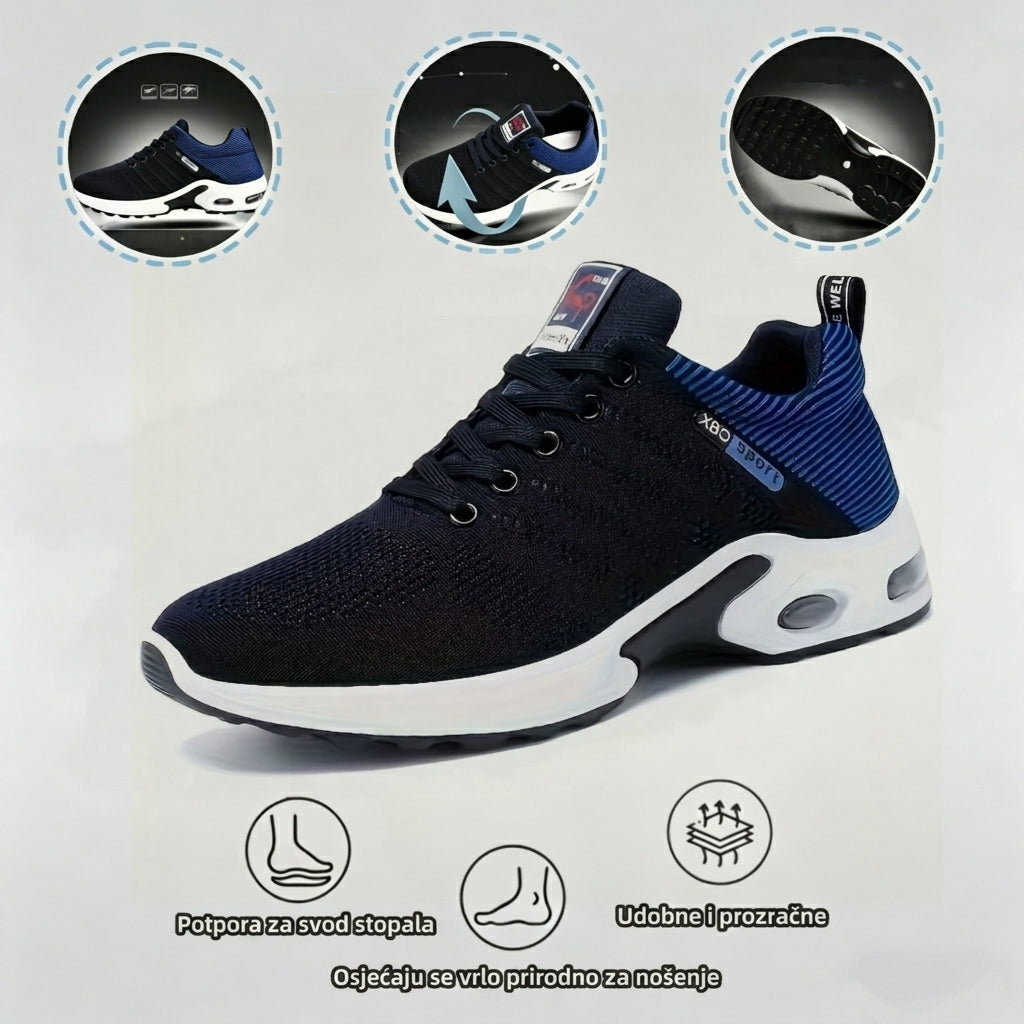 【⏰60% popusta danas! Ne propustite!】 WHITENTO®Ergonomski dizajnirane ortopedske cipele za hodanje koje apsorbiraju udarce✅️Zdrave ortopedske cipele posebno dizajnirane za europske muškarce.