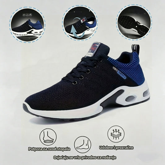 【⏰60% popusta danas! Ne propustite!】 WHITENTO®Ergonomski dizajnirane ortopedske cipele za hodanje koje apsorbiraju udarce✅️Zdrave ortopedske cipele posebno dizajnirane za europske muškarce.