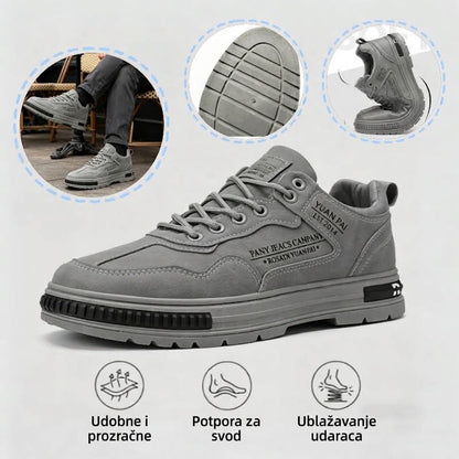 【⏰70% popusta danas! Ne propustite!】WHITENTO®Ergonomski dizajnirane ortopedske cipele za hodanje koje apsorbiraju udarce✅️Zdrave ortopedske cipele posebno dizajnirane za europske muškarce.
