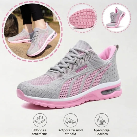 【⏰60% popusta danas! Ne propustite!】WHITENTO® Ergonomski dizajnirane ortopedske cipele za hodanje s zračnim jastučićima✅️ Zdrave ortopedske cipele posebno dizajnirane za europske žene.