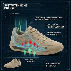 【⏰60% popusta danas! Ne propustite!】WHITENTO®Ergonomski dizajnirane ortopedske cipele za hodanje koje apsorbiraju udarce✅️Zdrave ortopedske cipele posebno dizajnirane za europske muškarce.