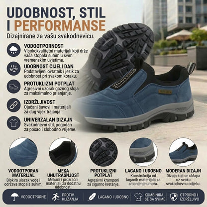 【⏰60% popusta danas! Ne propustite!】Ergonomski dizajnirane ortopedske cipele za hodanje koje apsorbiraju udarce✅️Zdrave ortopedske cipele posebno dizajnirane za europske muškarce.