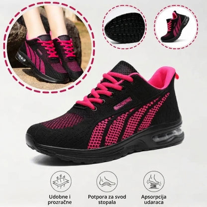 【⏰60% popusta danas! Ne propustite!】WHITENTO® Ergonomski dizajnirane ortopedske cipele za hodanje s zračnim jastučićima✅️ Zdrave ortopedske cipele posebno dizajnirane za europske žene.