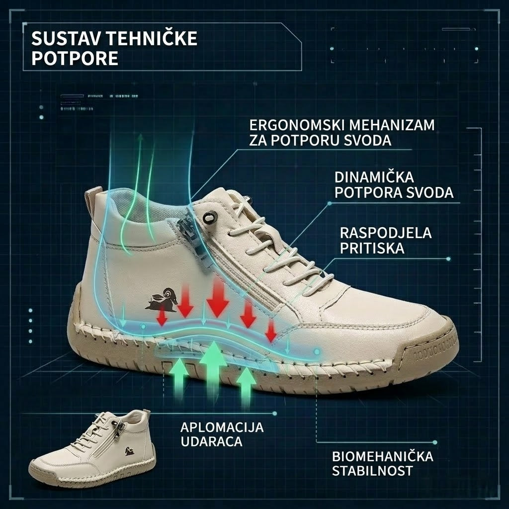 🔥 60% popusta – Ne propustite | Odabrana obuća od teleće kože – ortopedske cipele – 👞 – izdržljive, protuklizne i vodootporne | potpora svodu stopala, ublažavanje boli, unisex