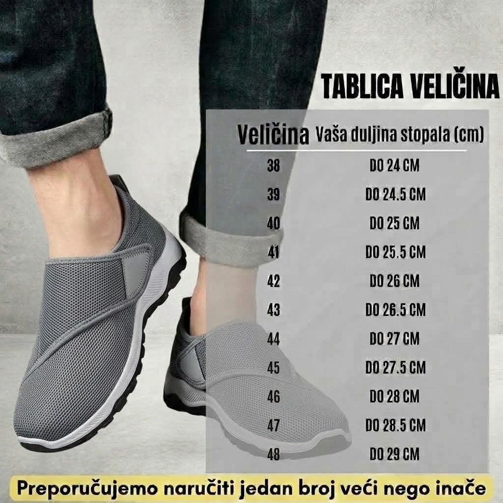 【⏰70% popusta danas! Ne propustite!】WHITENTO®Ergonomski dizajnirane ortopedske cipele za hodanje koje apsorbiraju udarce✅️Zdrave ortopedske cipele posebno dizajnirane za europske muškarce.