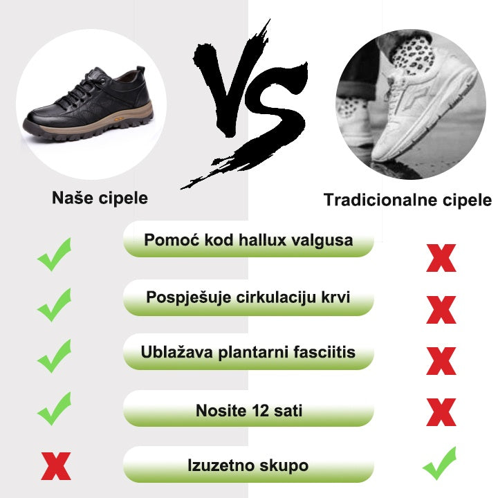 (🔥60% popusta danas - ne propustite!) WHITENTO® - Muške ortopedske mokasine ✅ Recite zbogom bolovima u stopalima i uživajte u cjelodnevnoj udobnosti!