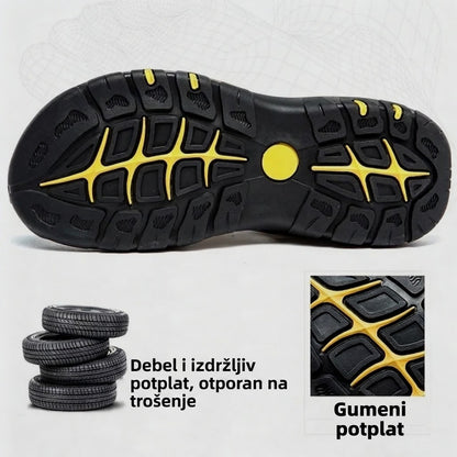 【⏰60% popusta danas! Ne propustite!】⏰WHITENTO® Ergonomske sandale --- Mekane i udobne sandale od teleće kože ✅Potpora za svod stopala olakšava hodanje