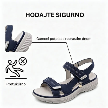 【⏰60% popusta danas!】👡 Ortopedske sandale WHITENTO® za europske žene ✅ Ergonomska potpora za svod stopala ✅ Podesiva širina ✅ Naglašava ljepotu stopala