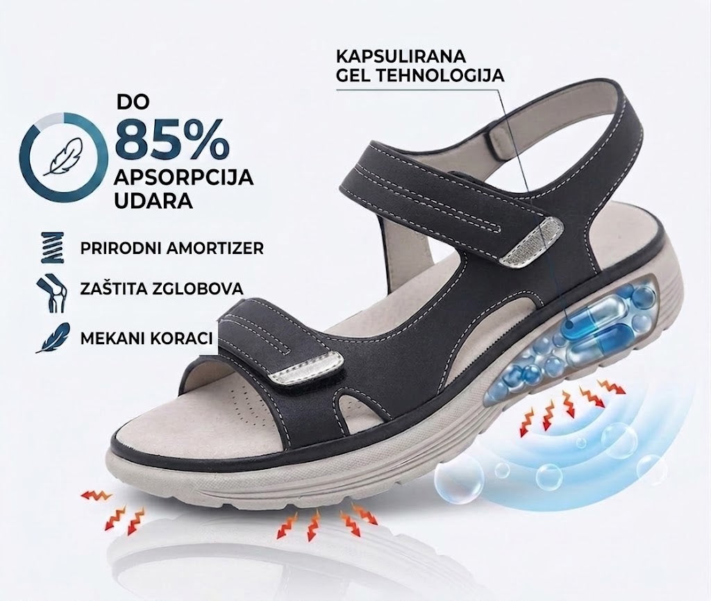 【⏰60% popusta danas!】👡 Ortopedske sandale WHITENTO® za europske žene ✅ Ergonomska potpora za svod stopala ✅ Podesiva širina ✅ Naglašava ljepotu stopala
